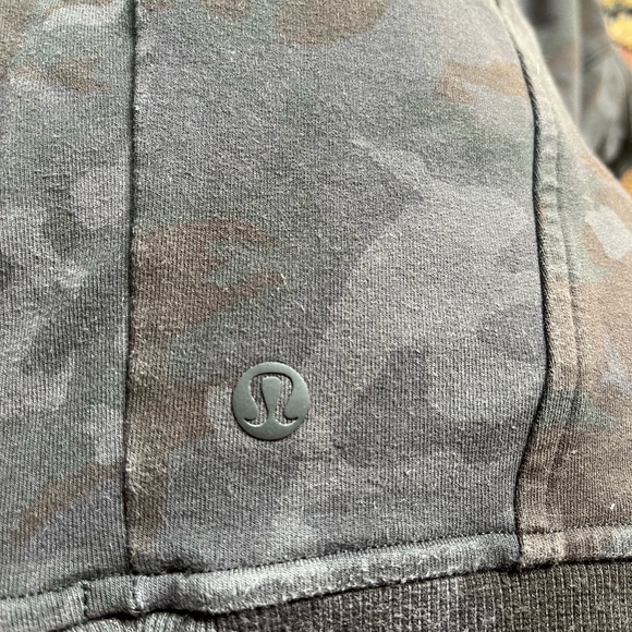 Lululemon Black Camo Scuba Hoodie - Picture 1 of 3